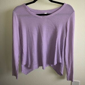 Purple long sleeve